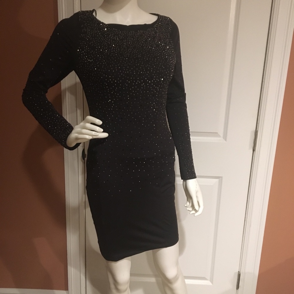 Dress long sleeve, skin tight